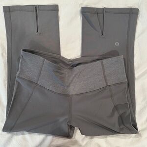 Lululemon Grey leggings cropped